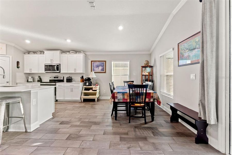 Furnished interior view inside a new home in Sawmill Branch, Palm Coast (Image 6).