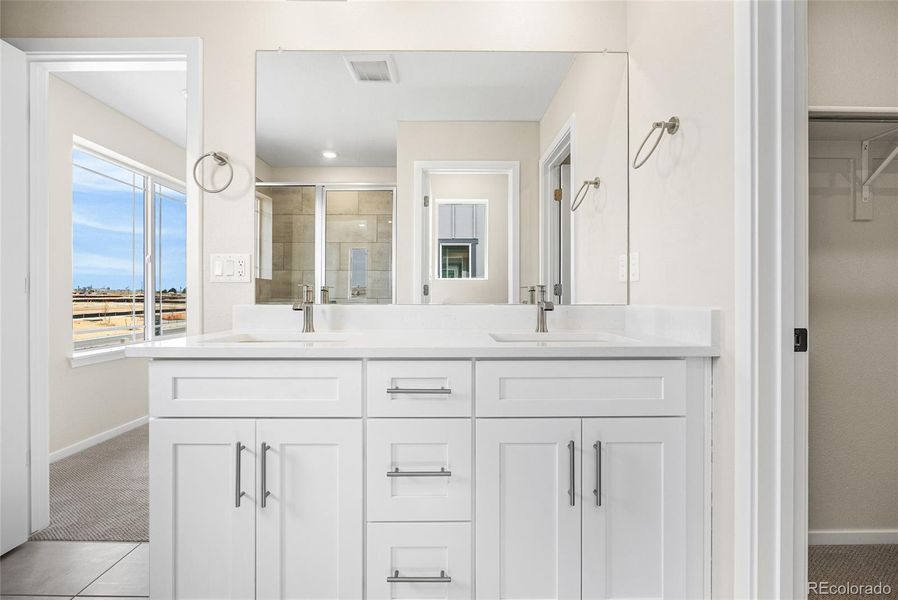 Furnished interior view inside a new home in Barefoot Village, Firestone (Image 8).