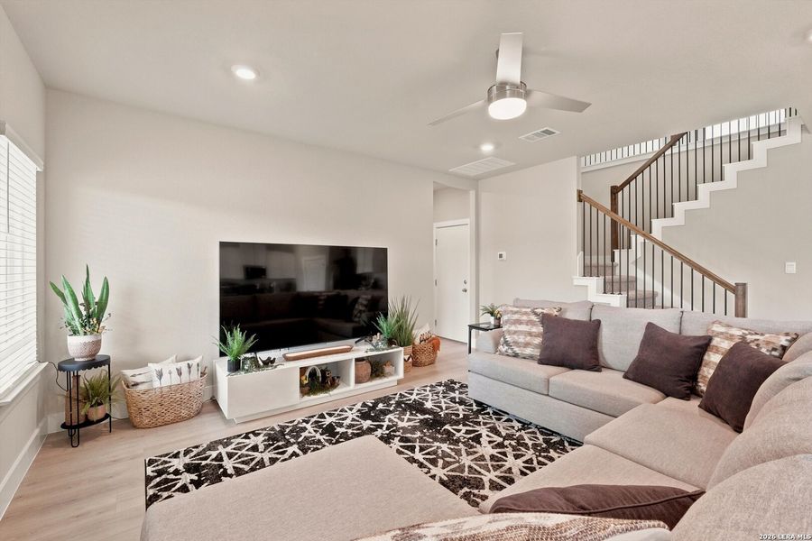 Furnished interior view inside a new home in Copper Canyon, Bulverde (Image 14).