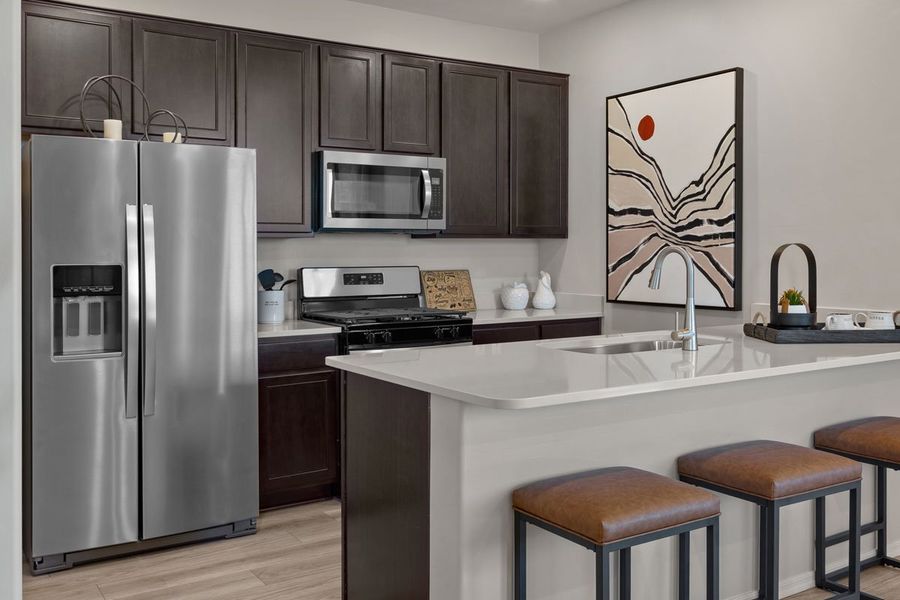 Stainless steel appliances