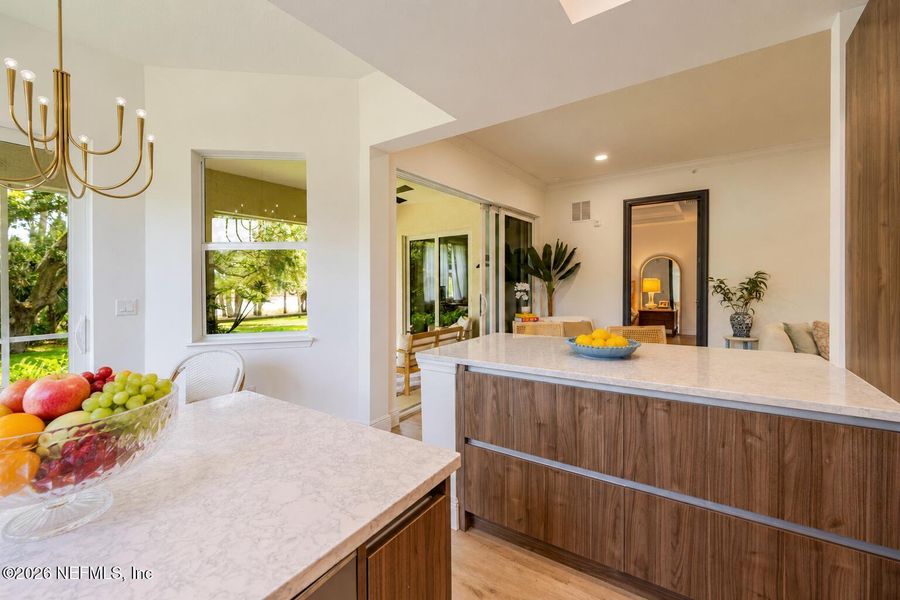 Furnished interior view inside a new home in , Palm Coast (Image 10).