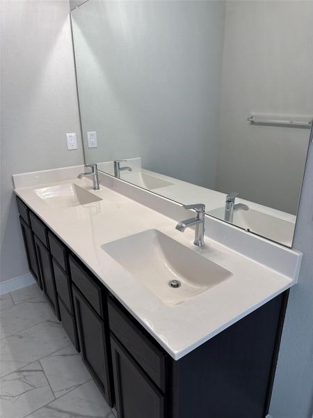 Close-up of interior finishes inside a home in , Houston (Image 6).