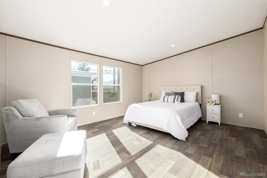 Furnished interior view inside a new home in , Colorado Springs (Image 34).