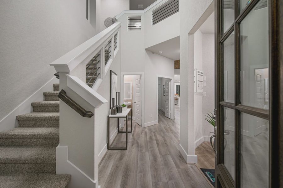 Furnished interior view inside a new home in Stillwater Ranch, Buda (Image 8).