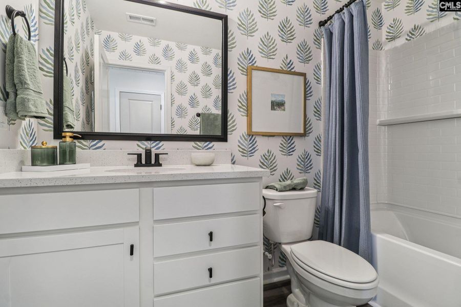 Furnished interior view inside a new home in Piney Woods Bluff, Columbia (Image 24).