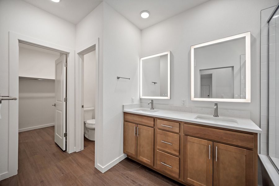 Furnished interior view inside a new home in The Residences at Victory Ridge, Colorado Springs (Image 11).