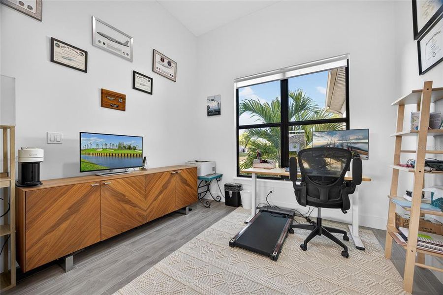 Furnished interior view inside a new home in , Cape Coral (Image 9). Furnished interior view inside a new home in , Cape Coral (Image 9).