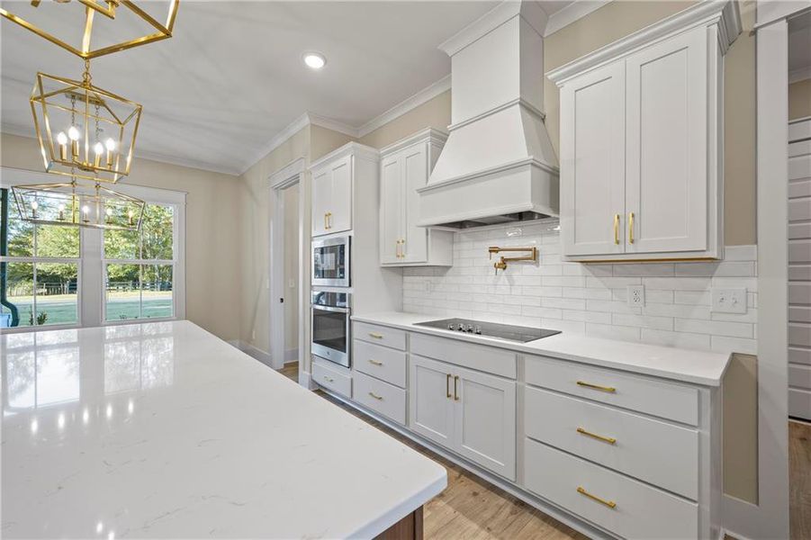 Furnished interior view inside a new home in , Monroe (Image 20).