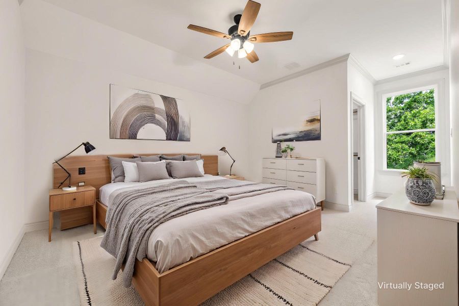 Furnished interior view inside a new home in , College Station (Image 15). Furnished interior view inside a new home in , College Station (Image 15).