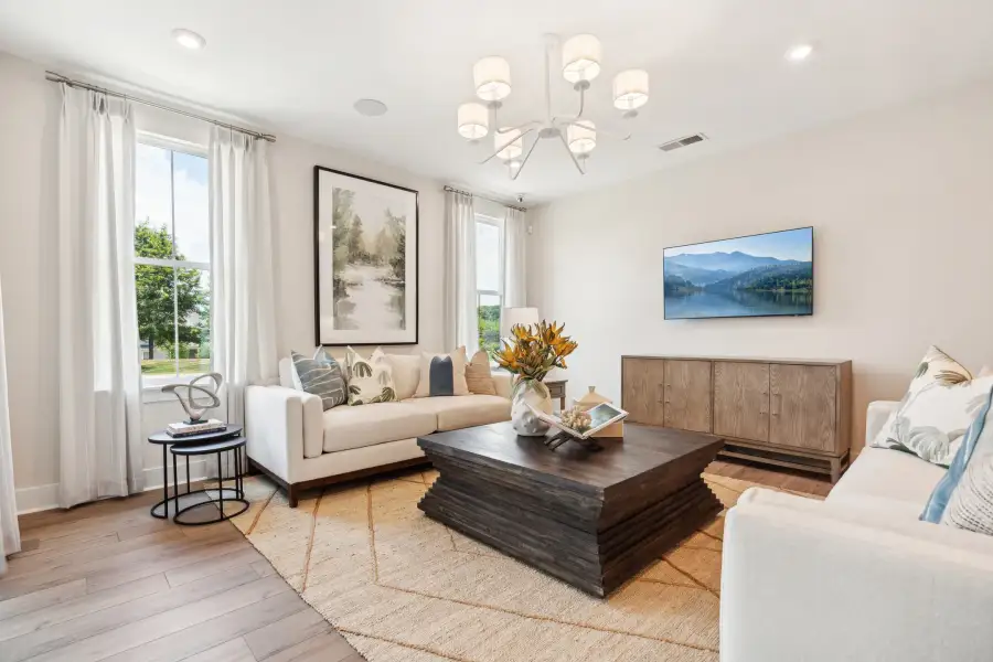 Furnished interior view inside a new home in Seven Oaks, Belmont (Image 13).