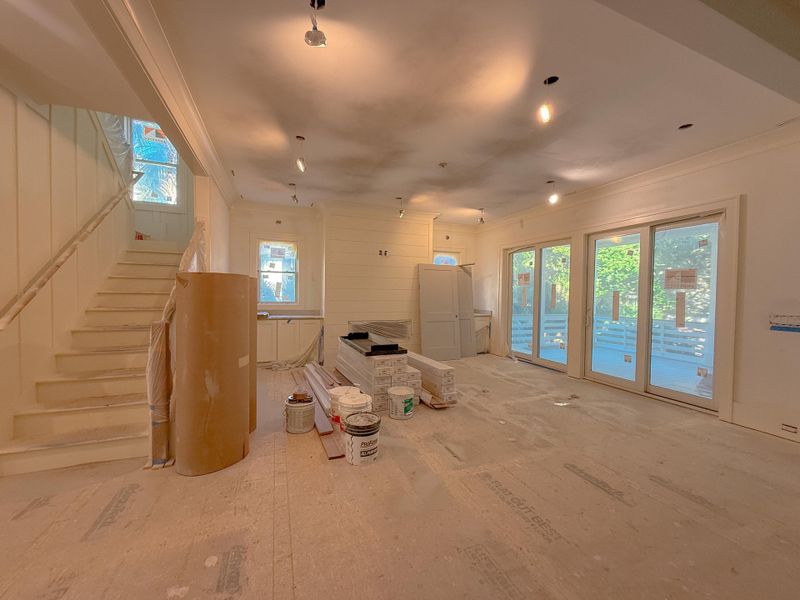 In-progress construction of a new home in , Isle Of Palms, SC (Image 42).