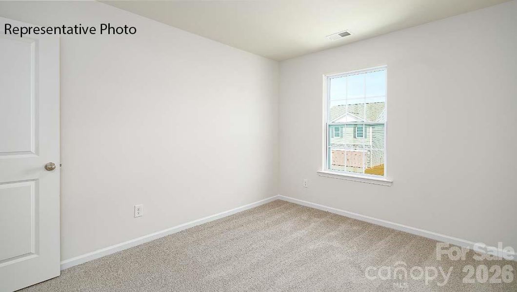 Spacious, unfurnished interior of a new home in Huffman Ridge, Hickory (Image 22).