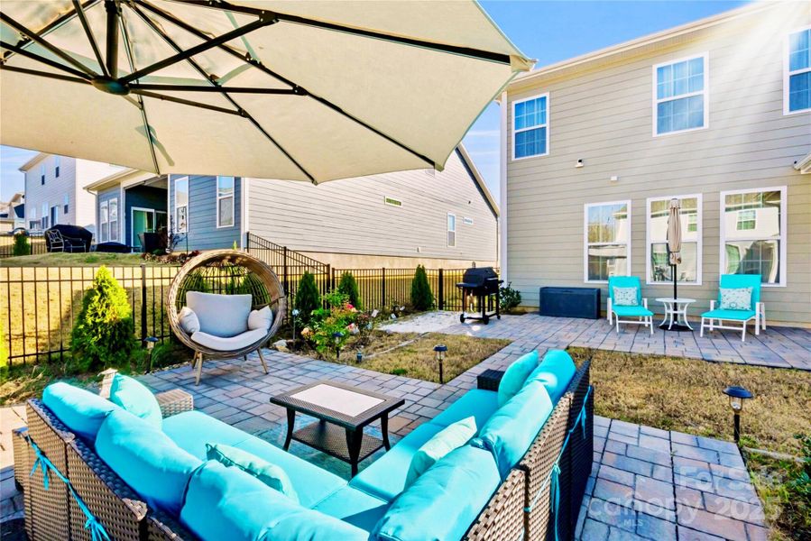 Exterior details and patio area of a home in Sylvan Creek, Denver (Image 27). Exterior details and patio area of a home in Sylvan Creek, Denver (Image 27).