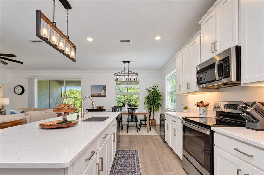 Furnished interior view inside a new home in Angeline Active Adult, Land O' Lakes (Image 5).