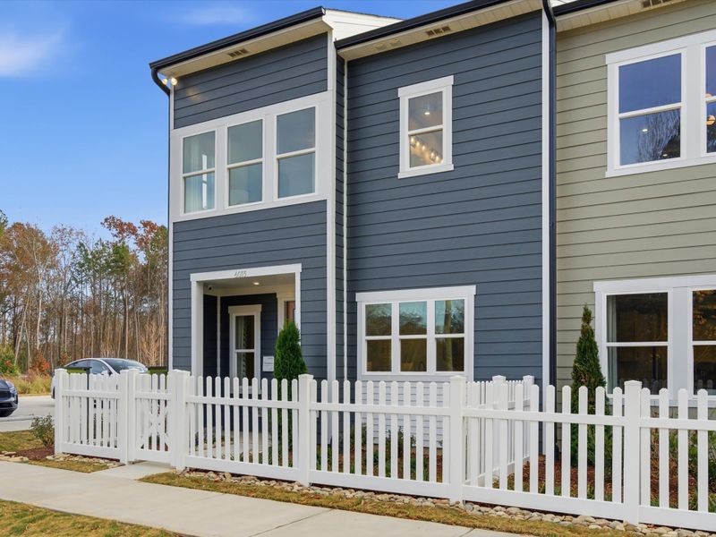 Representative exterior details of a home built from the Cardinal by Tri Pointe Homes in Ellis Townes, Charlotte (Image 21). Representative exterior details of a home built from the Cardinal by Tri Pointe Homes in Ellis Townes, Charlotte (Image 21).