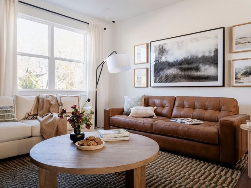 Furnished interior view inside a new home in Context at Oakhurst, Charlotte (Image 9).