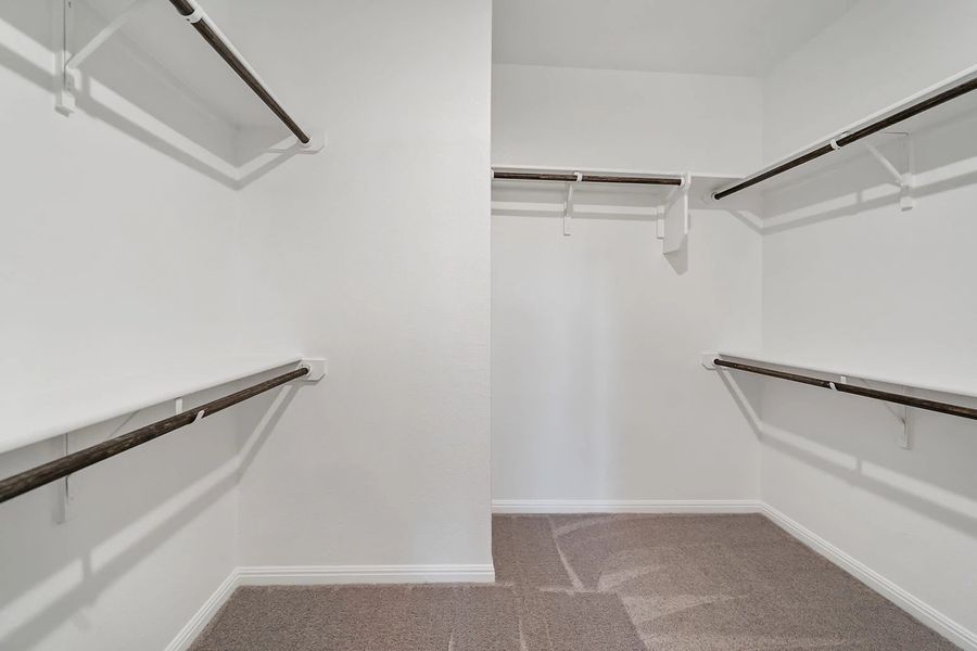 Representative unfurnished interior of a home built from the Granbury by Ashton Woods in The Trails at Carmel, Pflugerville (Image 43).
