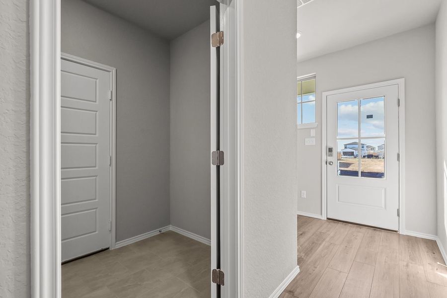 Representative unfurnished interior of a home built from the The Frio F by Davidson Homes LLC in Heartland, Heartland (Image 14). Representative unfurnished interior of a home built from the The Frio F by Davidson Homes LLC in Heartland, Heartland (Image 14).