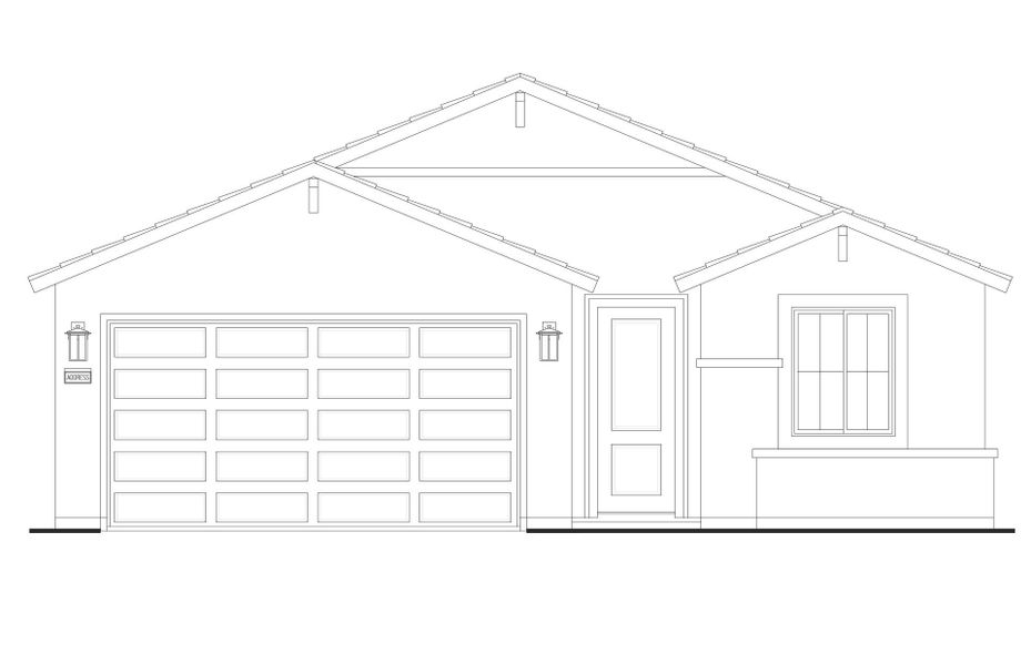 Representative rendering of the exterior for the Traverse by Del Webb (Image 1).