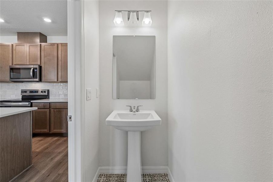 Furnished interior view inside a new home in Waterset Townhomes, Apollo Beach (Image 15).