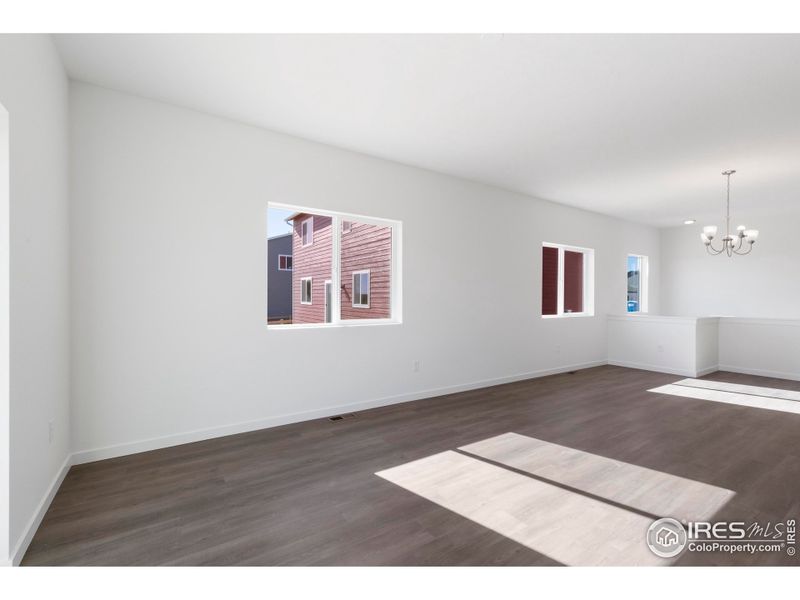 Spacious, unfurnished interior of a new home in Granary, Johnstown (Image 18).