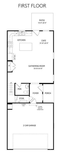 1st Floor Layout