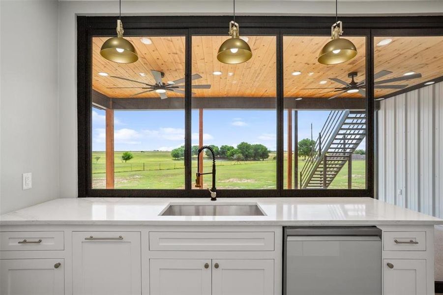 Close-up of interior finishes inside a home in , McGregor (Image 12).