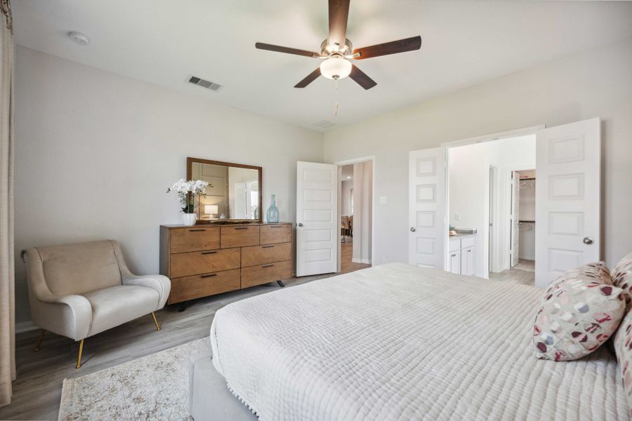 Pearlbrook Model Home - Hamilton - Primary Bedroom