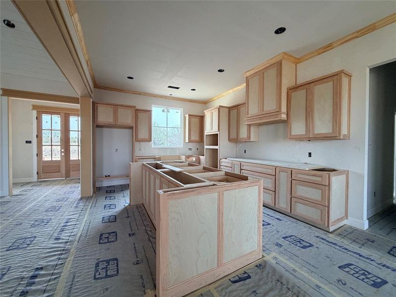 In-progress construction of a new home in Oak Water Ranch, Granbury, TX (Image 11). In-progress construction of a new home in Oak Water Ranch, Granbury, TX (Image 11).