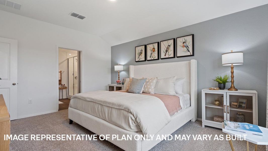 Furnished interior view inside a new home in Durango, Mustang Ridge (Image 17).