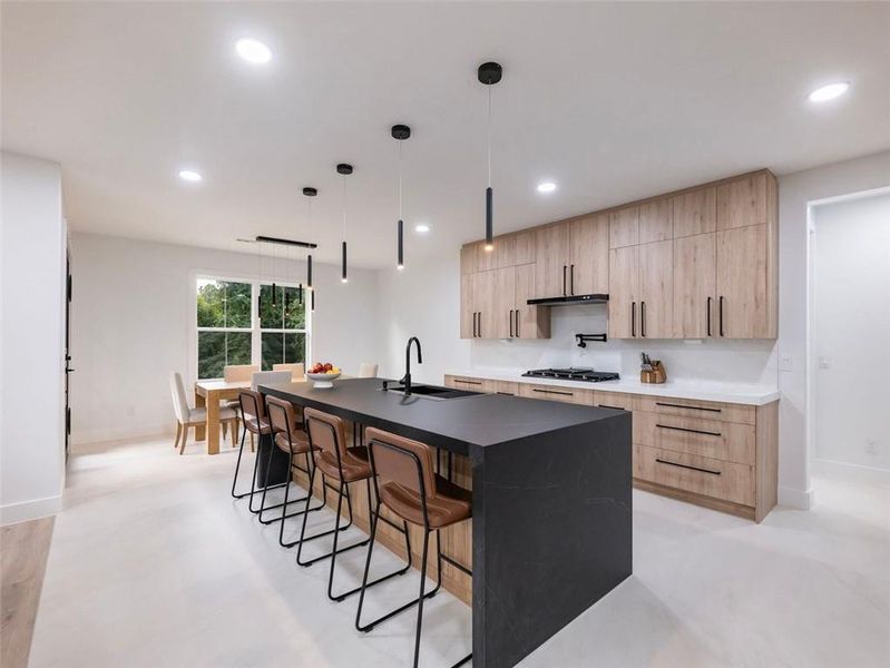 Furnished interior view inside a new home in , Cumming (Image 40).