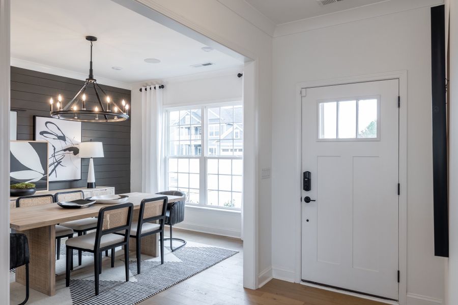 Formal Dining Room off of Foyer