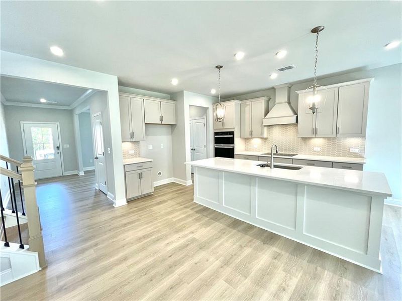 Furnished interior view inside a new home in Hopewell Reserve: Hopewell - 40' Value, Cumming (Image 12). Furnished interior view inside a new home in Hopewell Reserve: Hopewell - 40' Value, Cumming (Image 12).