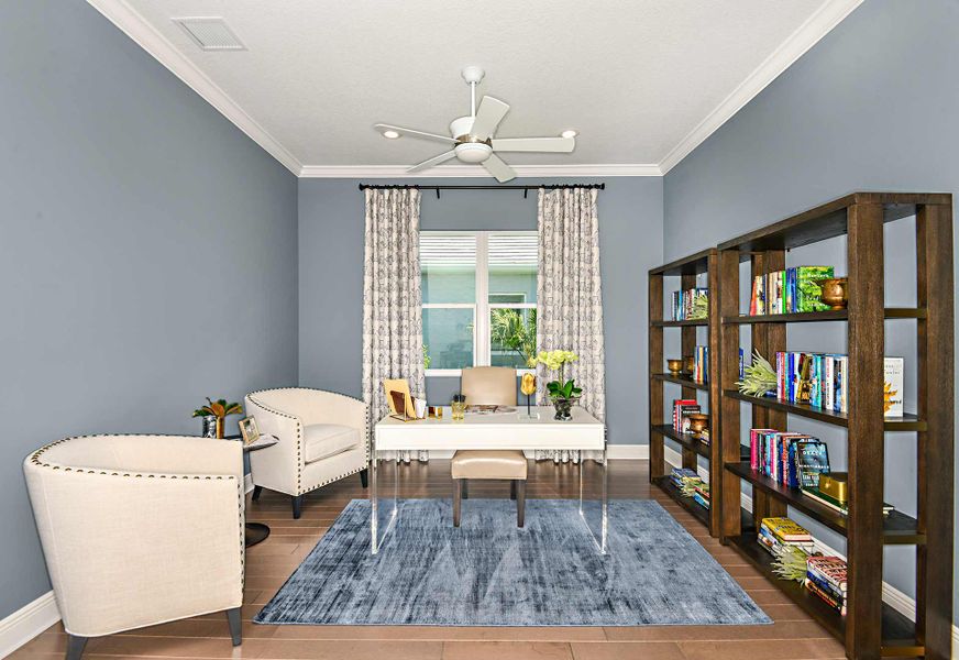 Furnished interior view inside a new home in Avelina, Venice (Image 30).