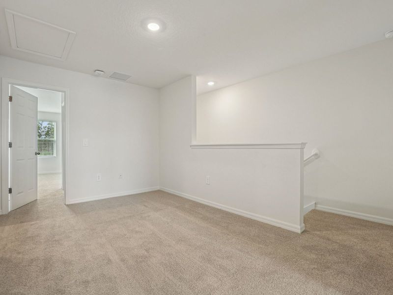 Spacious, unfurnished interior of a new home in Cagan Crossings West, Clermont (Image 10). Spacious, unfurnished interior of a new home in Cagan Crossings West, Clermont (Image 10).