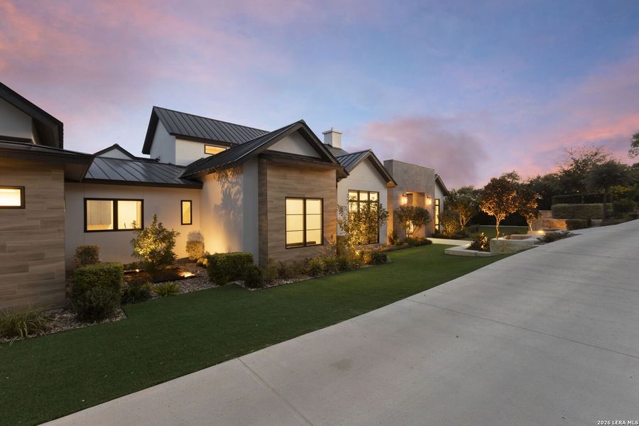 Front exterior of a new home in , San Antonio, TX, highlighting curb appeal (Image 27). Front exterior of a new home in , San Antonio, TX, highlighting curb appeal (Image 27).