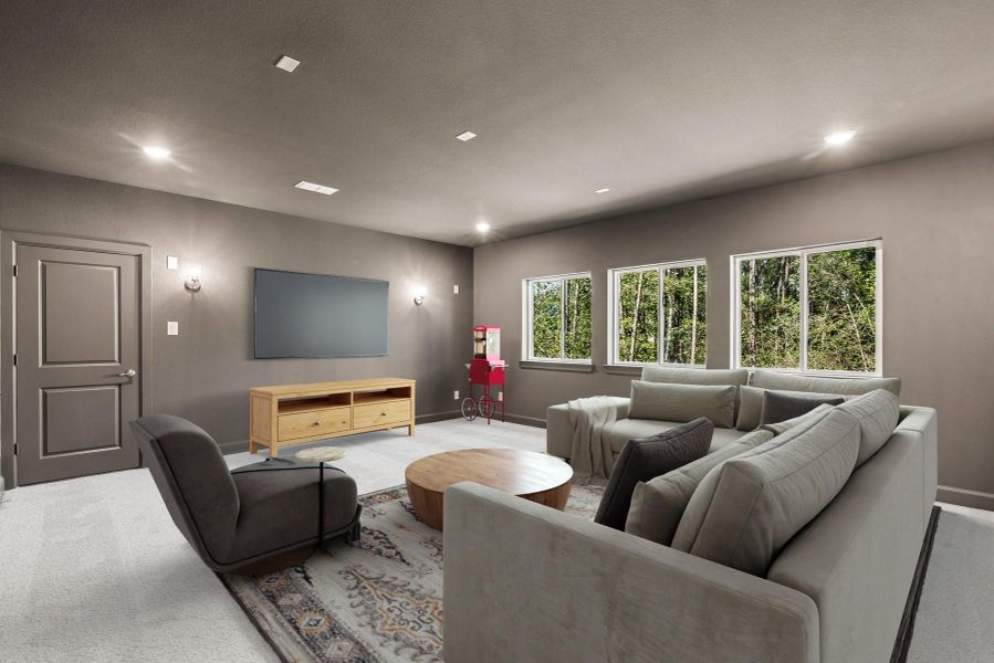 Virtually staged to give you the visual you need to see furniture placement and how the home can live.