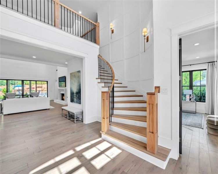 Furnished interior view inside a new home in , Ball Ground (Image 8).