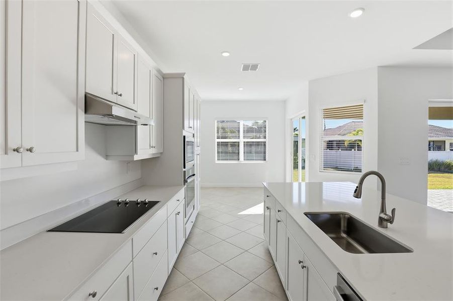 Furnished interior view inside a new home in South Gulf Cove, Port Charlotte (Image 3).