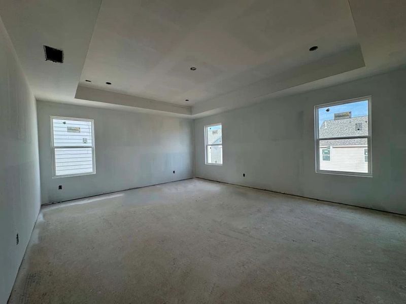 Primary Bedroom Construction Progress
