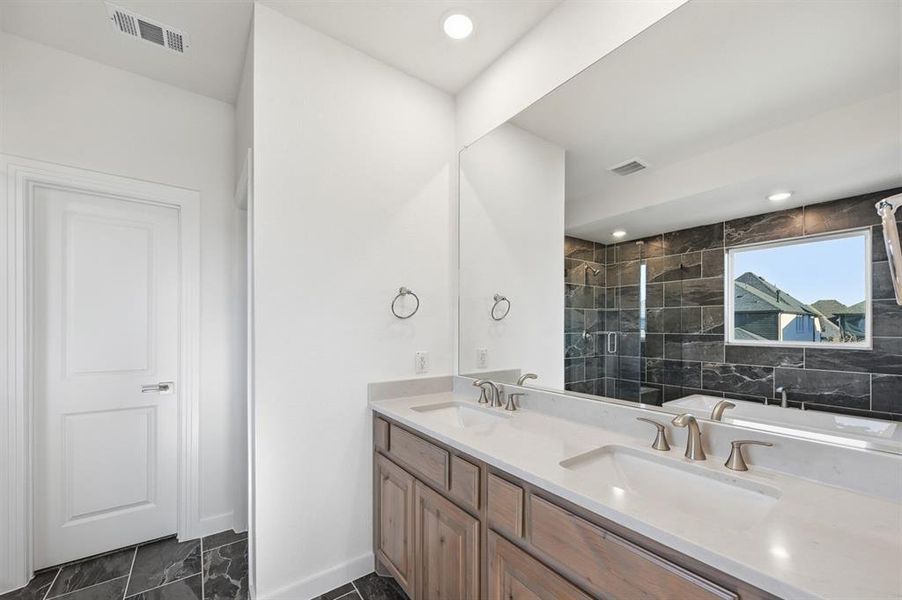Furnished interior view inside a new home in Aster Park, McKinney (Image 7).