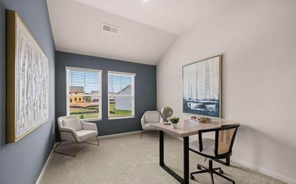 Furnished interior view inside a new home in Walden Park - The Retreat, Jonesboro (Image 26).