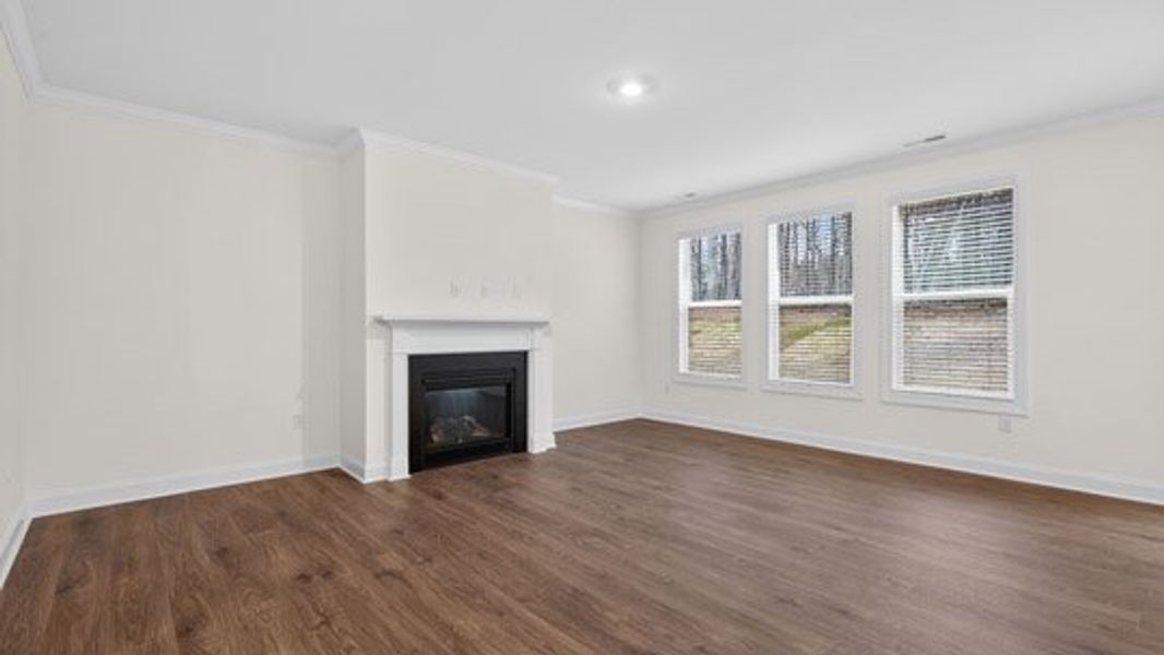 Spacious, unfurnished interior of a new home in The Estates Park, Apex (Image 17).