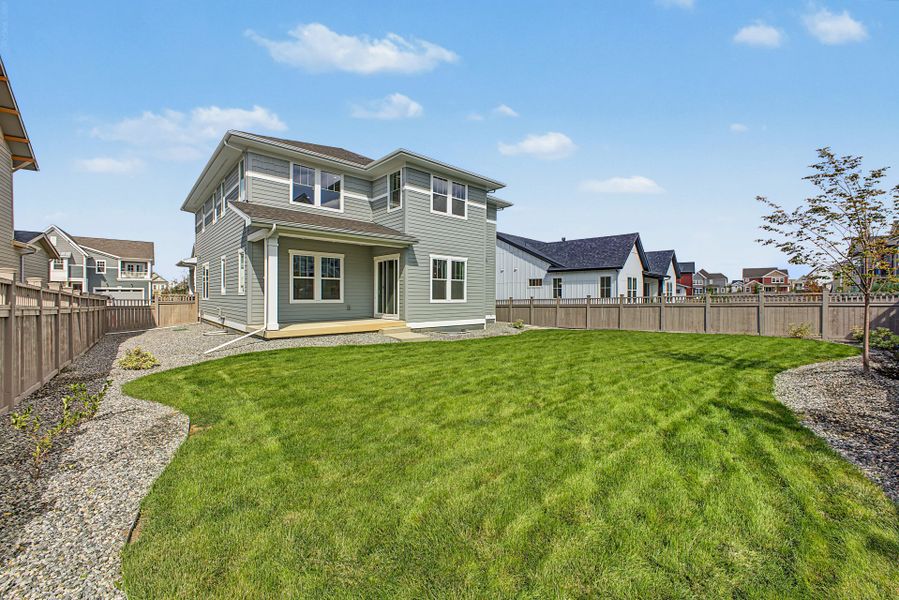 Exterior details and patio area of a home in Westerly, Erie (Image 20).