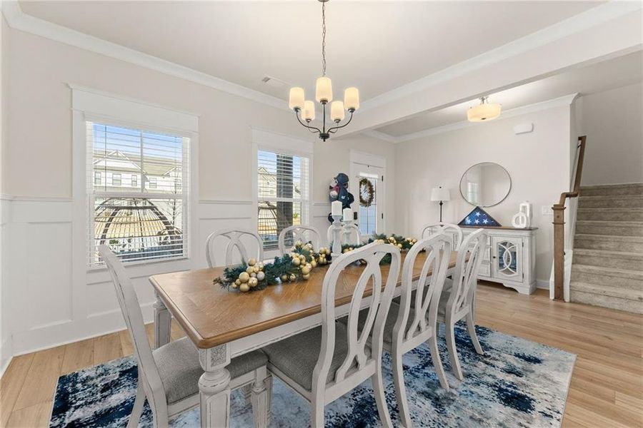 Furnished interior view inside a new home in , Auburn (Image 16).