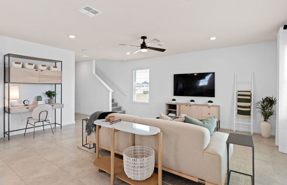 Furnished interior view inside a new home in Hartford Terrace, Davenport (Image 7).