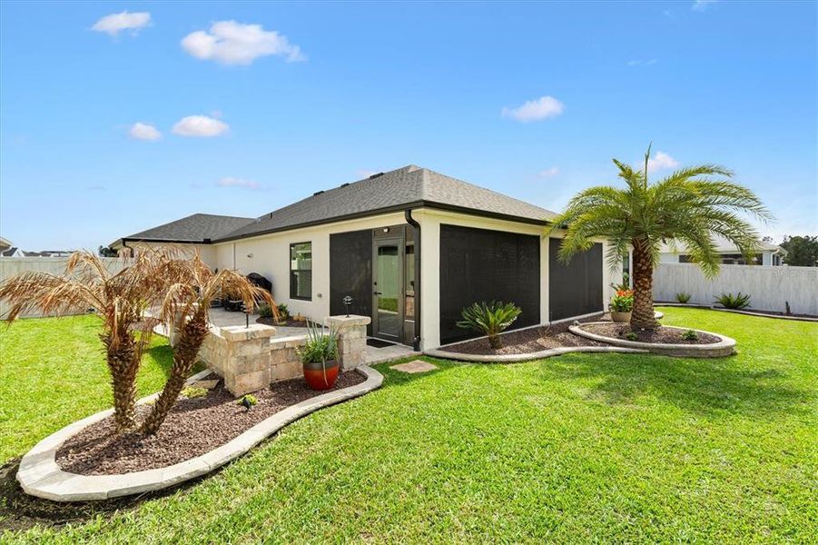 Exterior details and patio area of a home in , The Villages (Image 29).