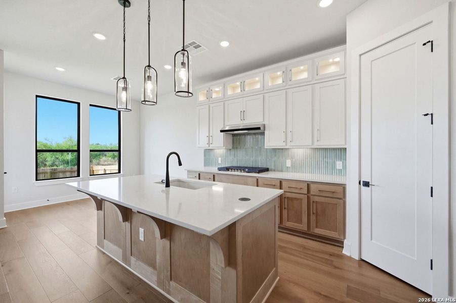 Furnished interior view inside a new home in VIDA, San Antonio (Image 5).
