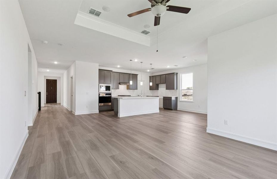 Spacious gathering room