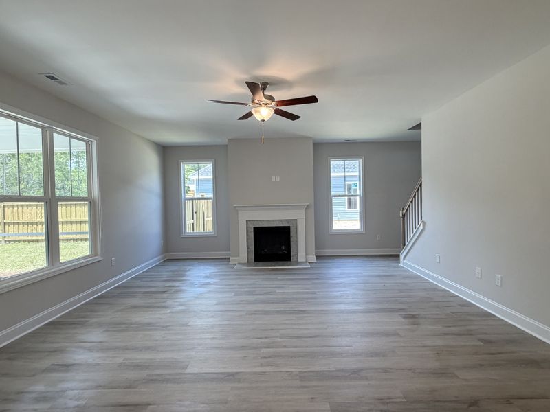 Spacious, unfurnished interior of a new home in Sawyer’s Run, Hampstead (Image 20).